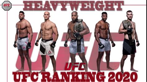 ufc heavyweight rankings